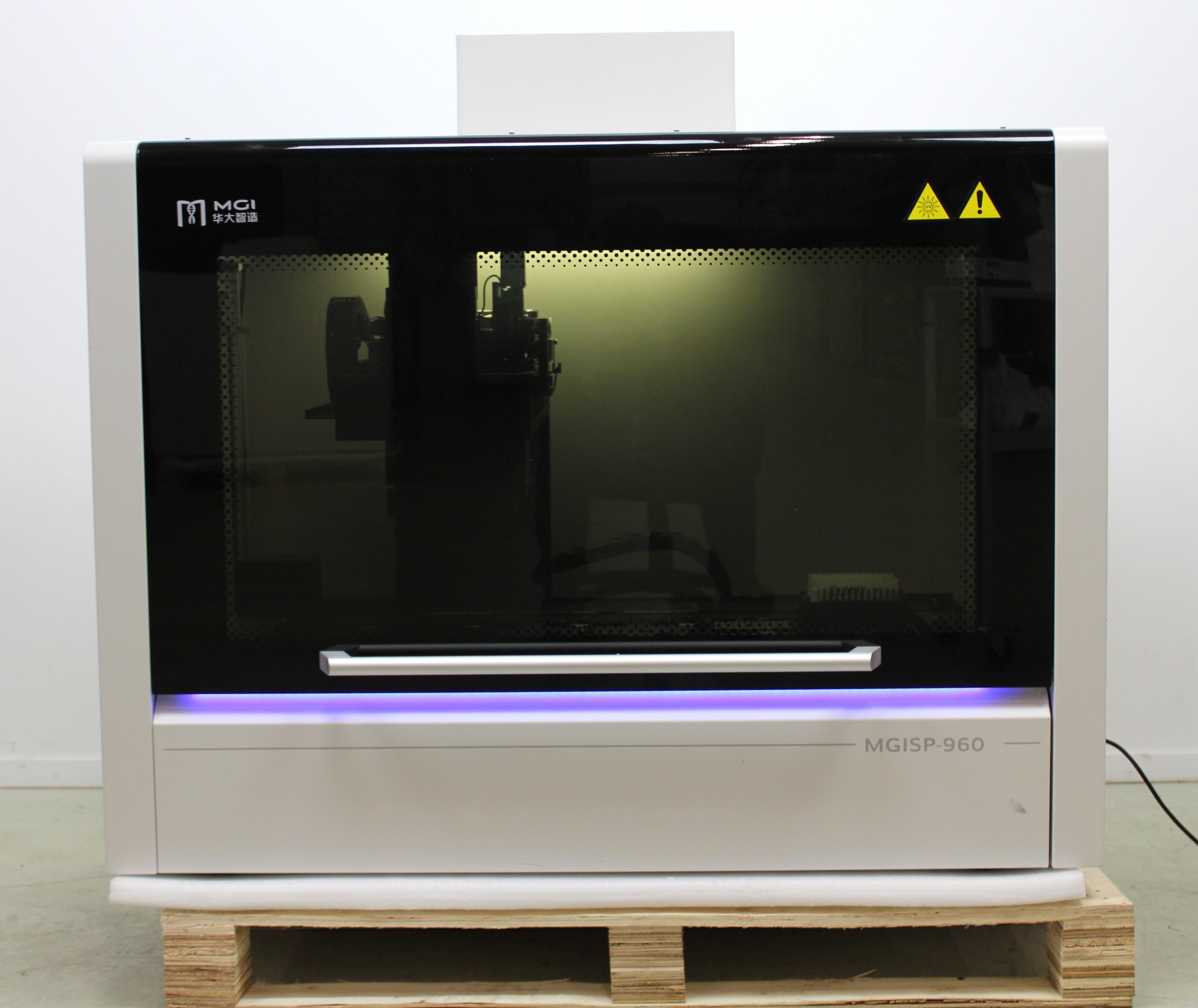 Wuham MGI Tech MGISP-960 Automated Liquid Handler 96-well Plate Integration