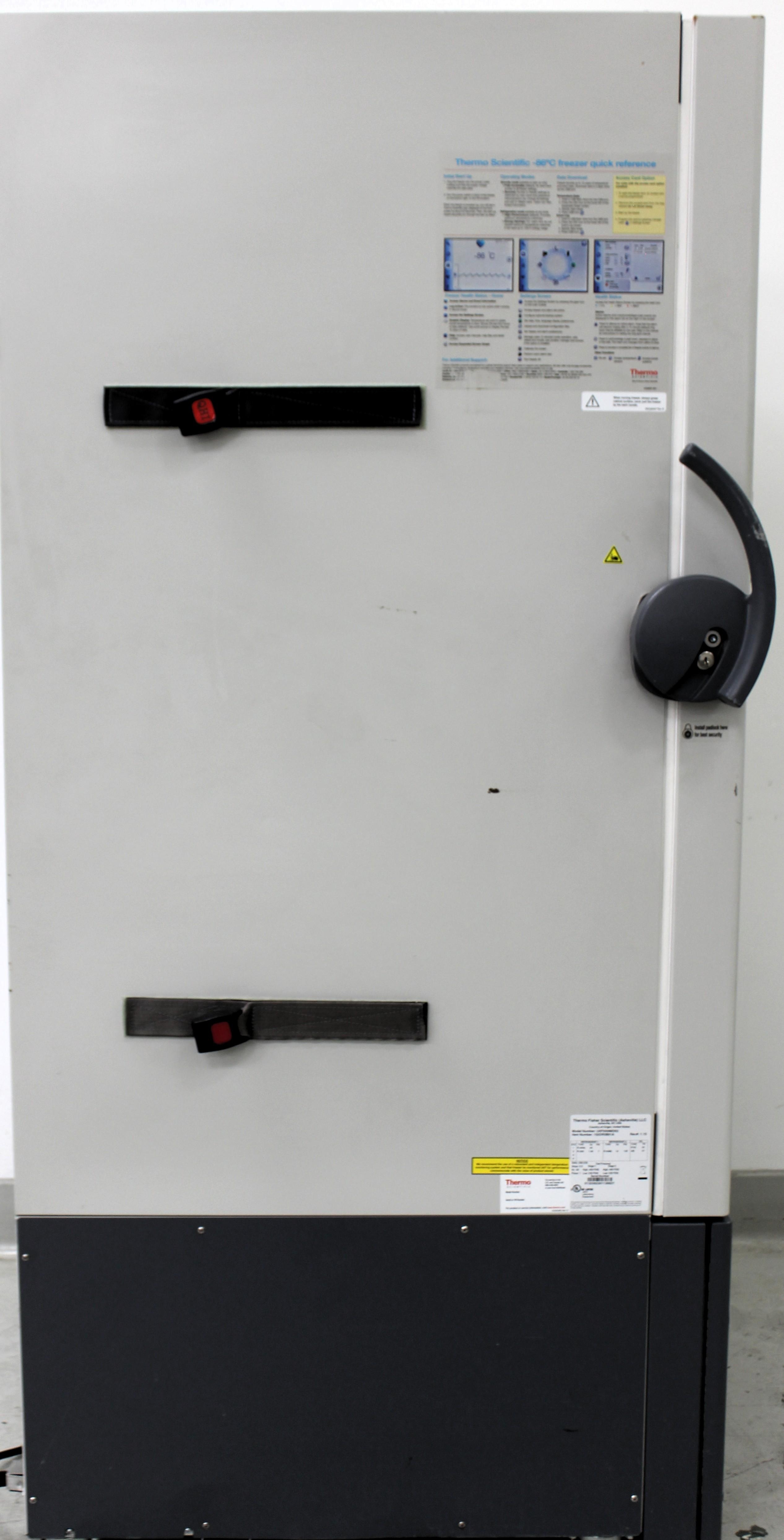 Thermo UXF50086D63 Ultra-Low Temperature Freezer -86C, 28.8 cu ft