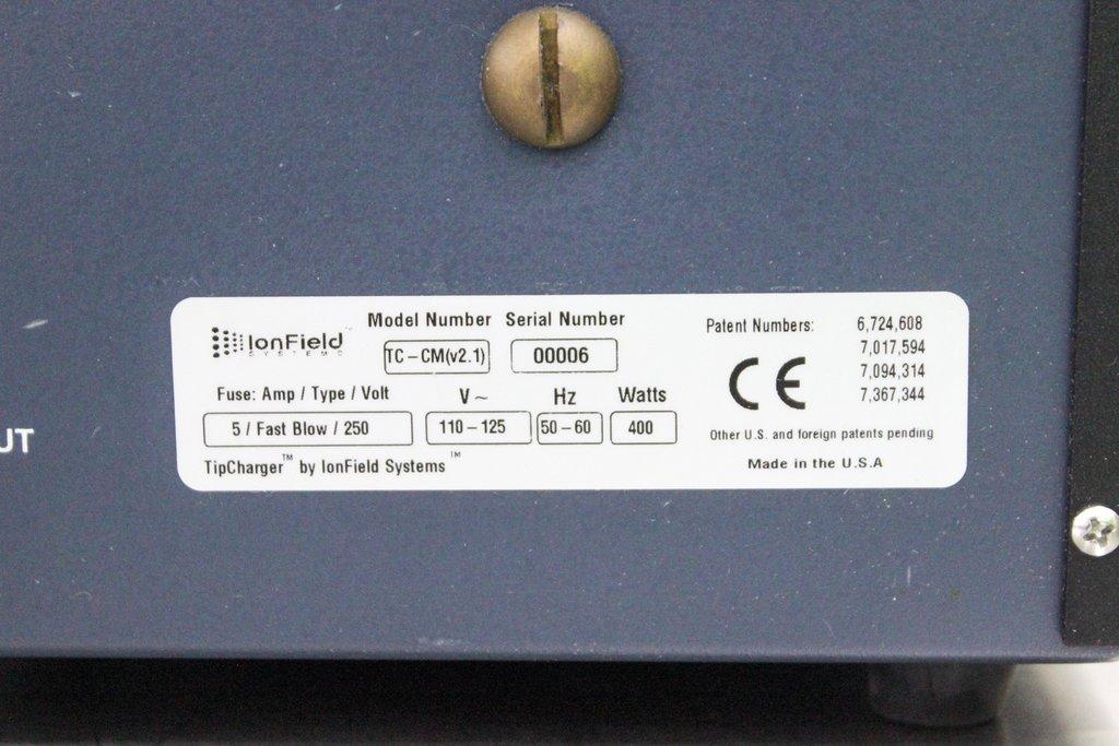 IonField Systems TC-CM Tip Charger Control Module for Laboratory Uses