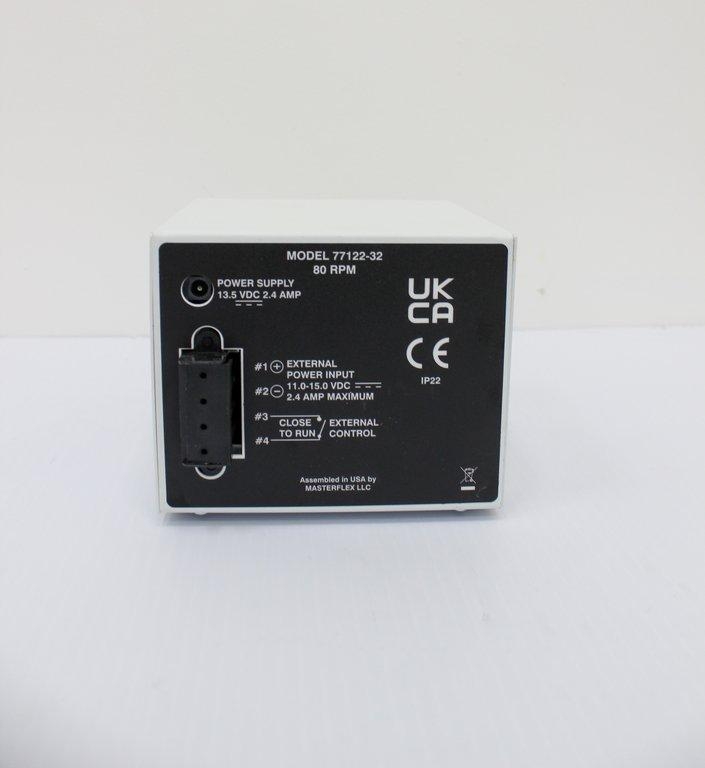 MasterFlex 77122-32 Peristaltic Pump Microflex Single Channel 80 RPM 120V 60Hz US