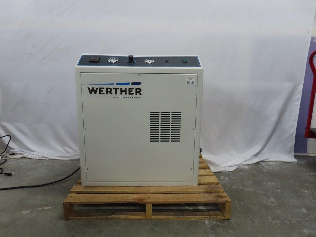 Werther International 2/50/379D Quiet Oil-less Compressor with Air Dryer