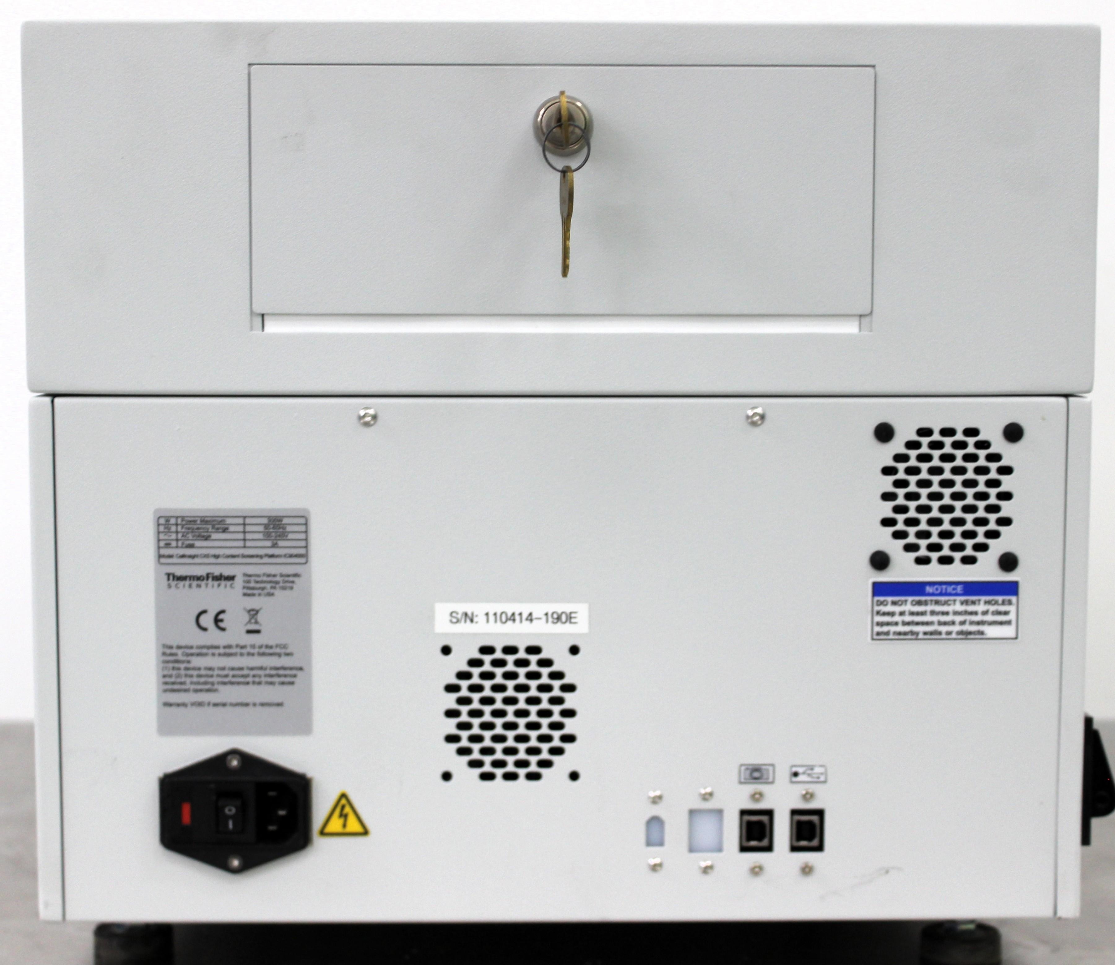 Thermo CellInsight CX5 Cell Imager Automated Imaging Analysis Up To 12 Colors