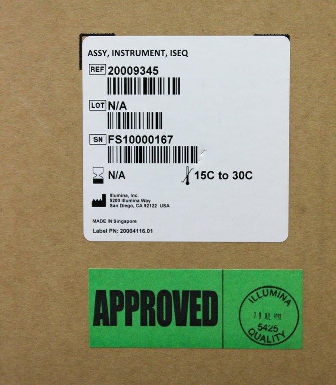 Illumina iSeq 100 DNA Sequencer Fast 1.2Gb Output 19h Turnaround C7208