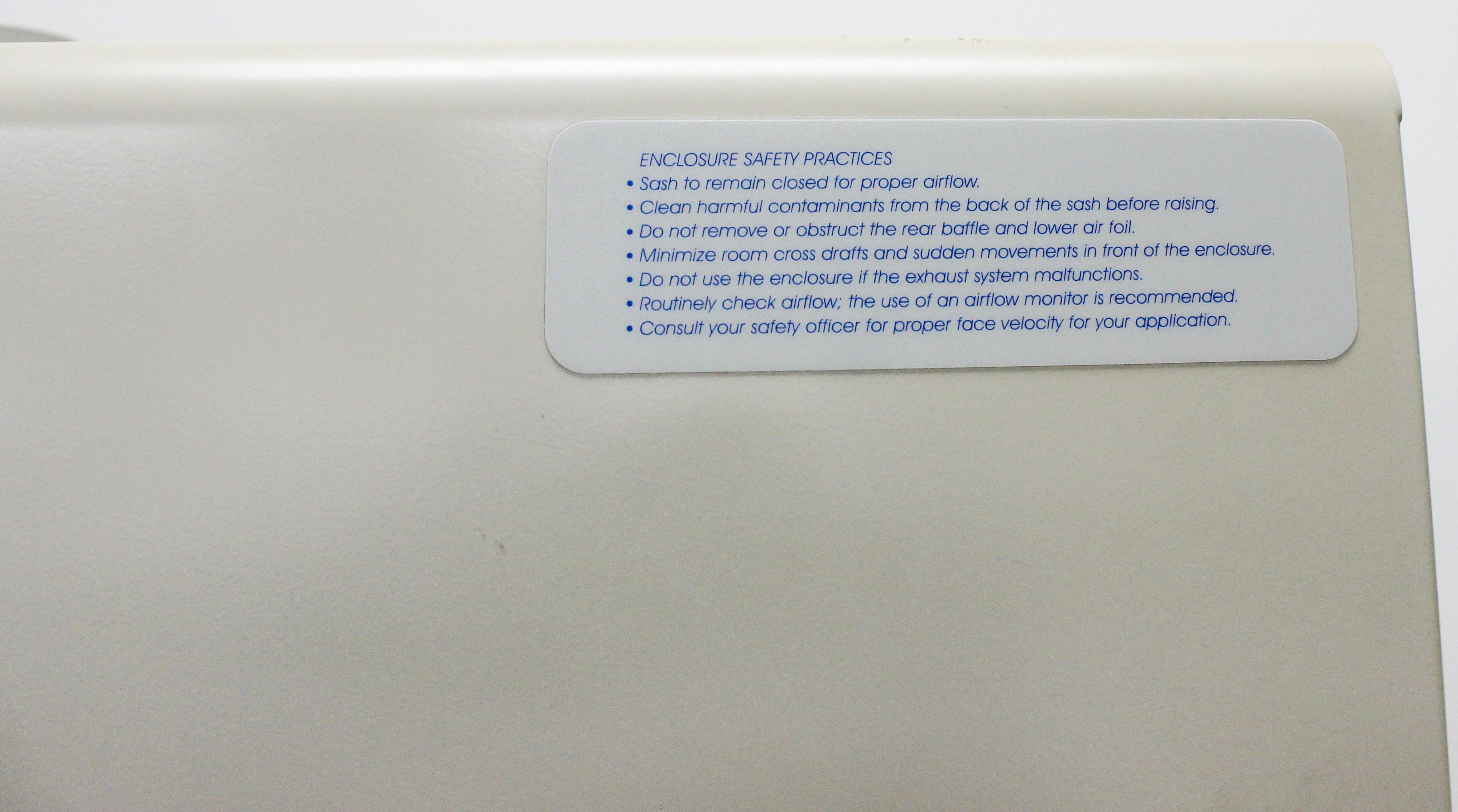 Labconco 3' XPert Filtered Balance Station with Airflow Monitor, E Condition