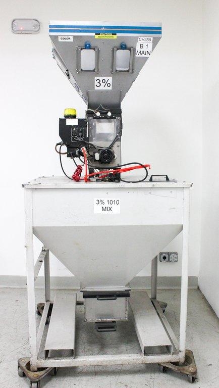 Maguire WSB-140 Blender Gravimetric 450 lb/hr Plastic Extrusion Mold