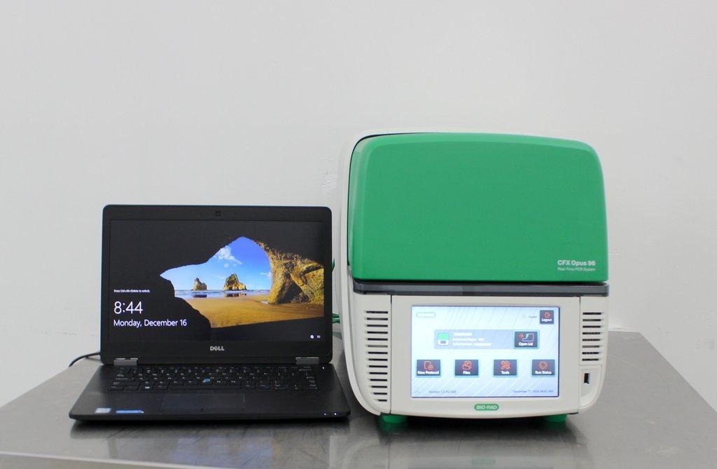 BIO-RAD CFX Opus 96 Real-Time PCR System Analyzes 96 Wells Includes Computer