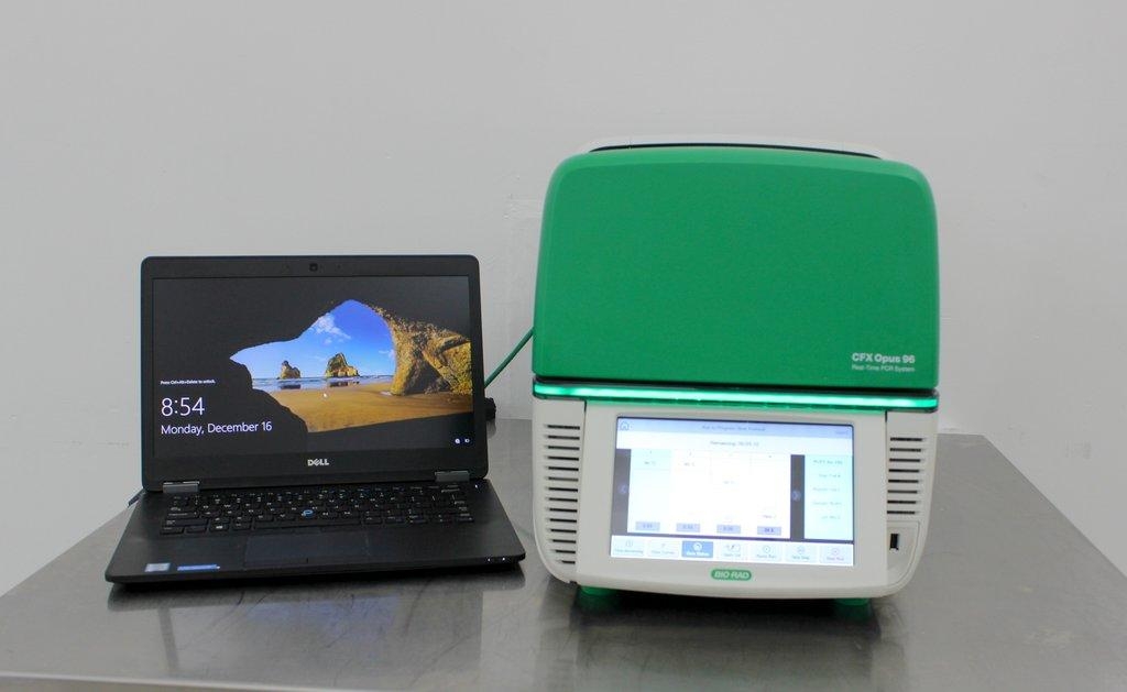 BIO-RAD CFX Opus 96 Real-Time PCR System Analyzes 96 Wells Includes Computer