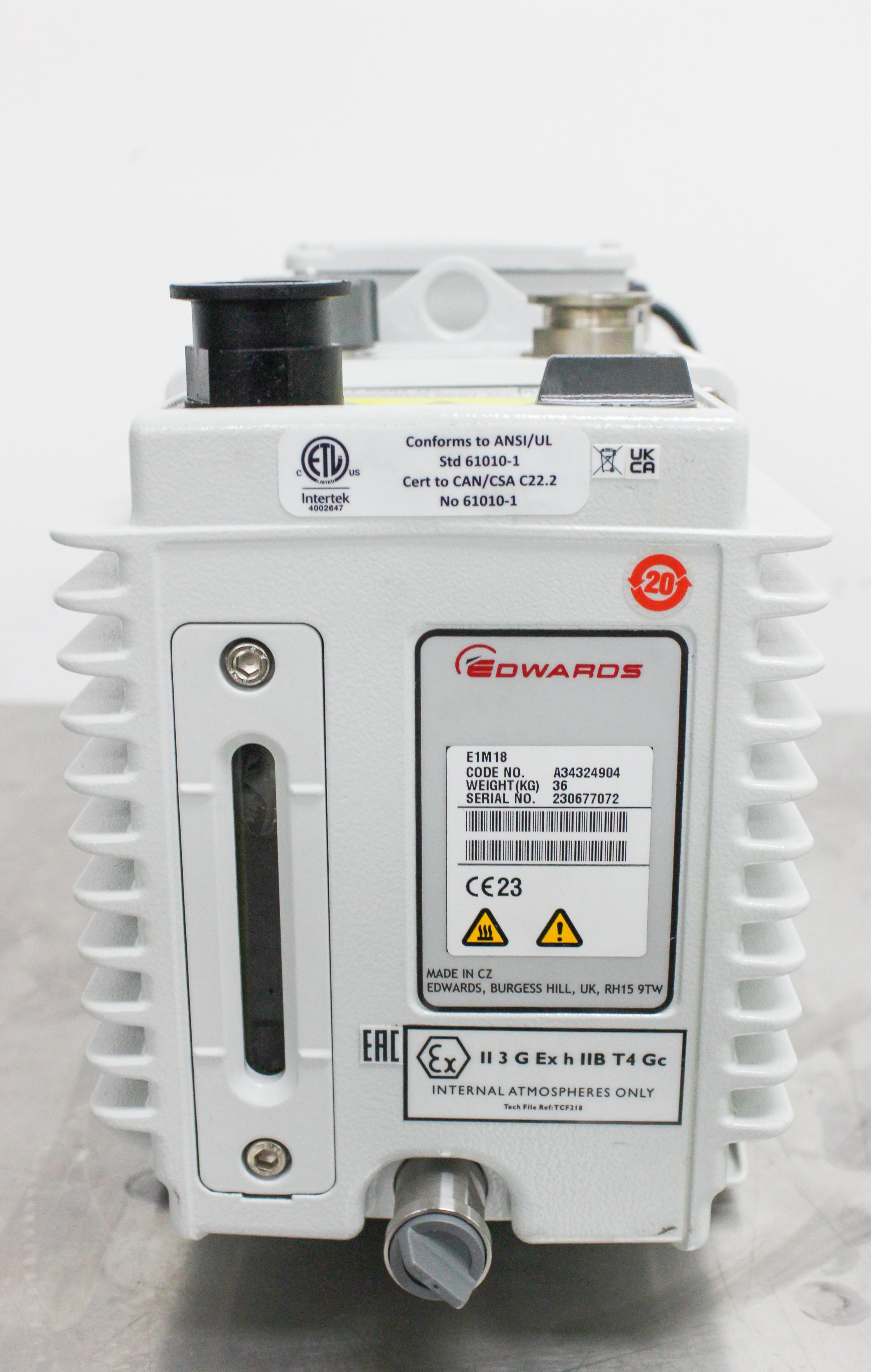 Edwards E1M18 Vacuum Pump (need fix)