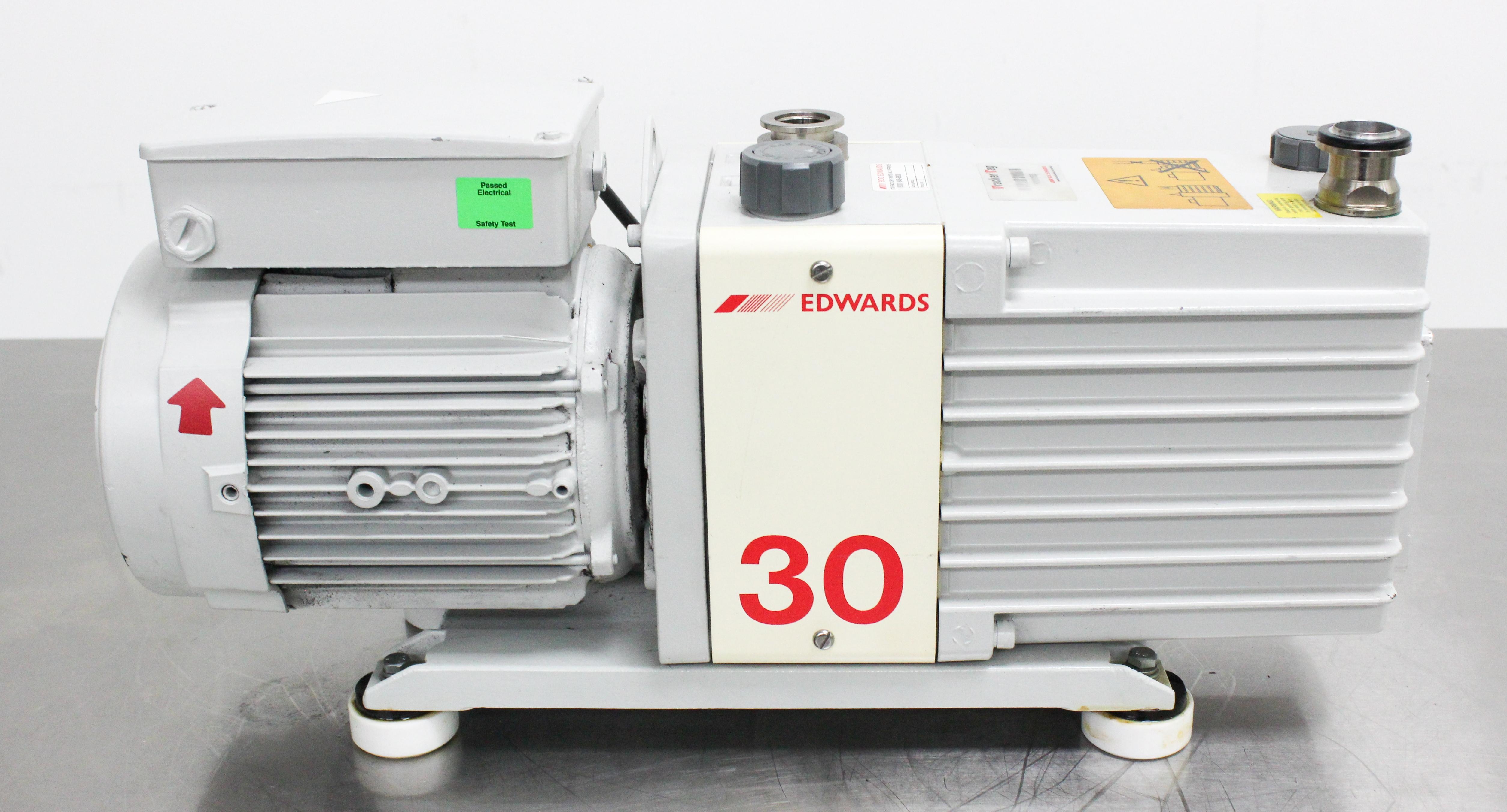 Edwards E2M30 Vacuum Pump High Vacuum Low Noise Vapor Handling 76L/min