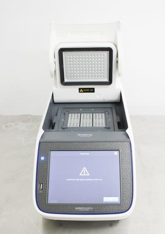 ABI SimpliAmp Thermal Cycler PCR Thermal Range 0-100C Well 96 2021
