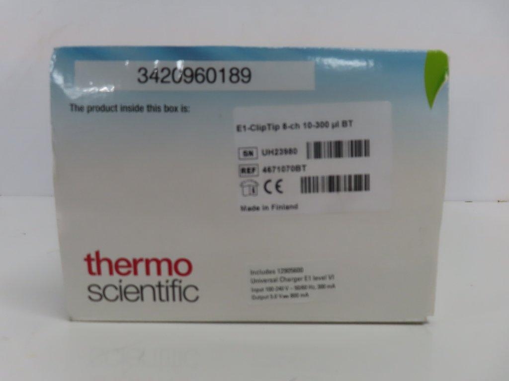 Thermo Scientific E1-ClipTip 8 Channel Pipette System 10-300 uL Excellent