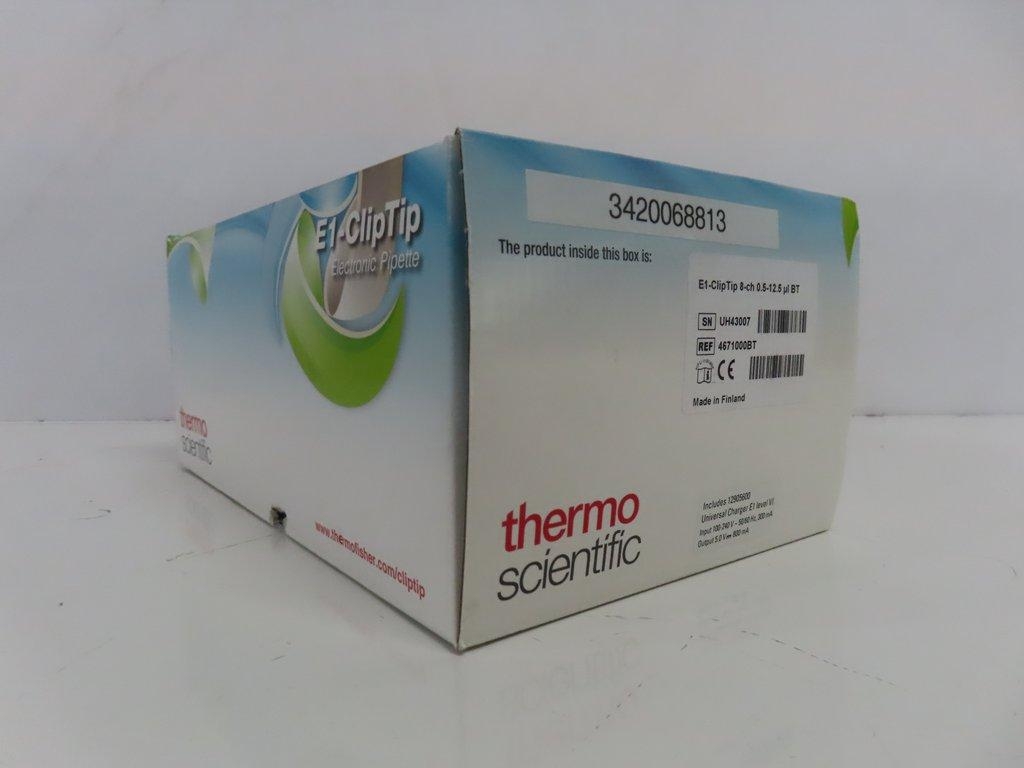 Thermo Scientific E1-ClipTip 8 Channel Pipette 0.5-12.5 uL Excellent Condition