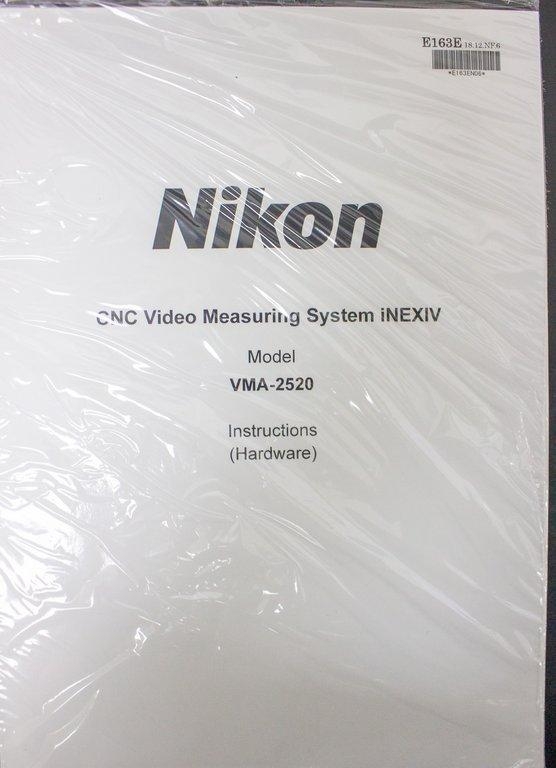 Nikon VMA-2520 Imager System with PC 3D Measurement Auto Focus