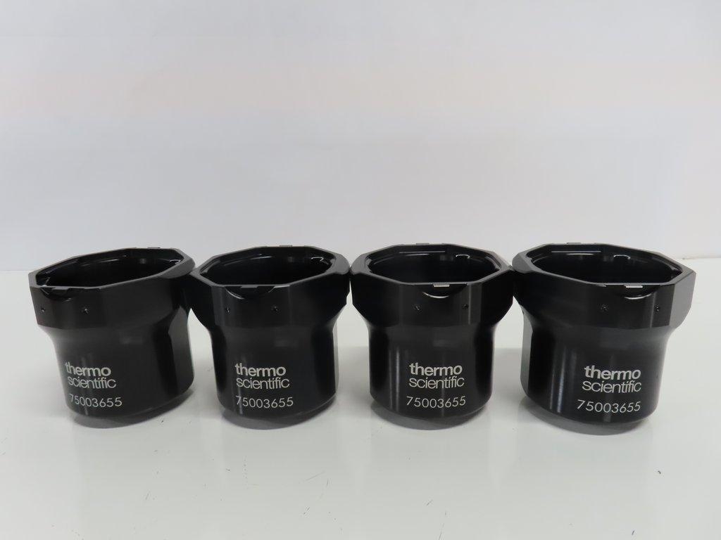 Thermo Scientific 75003655 Swinging Rotor Bucket Centrifuge Adapters - Lot of 4