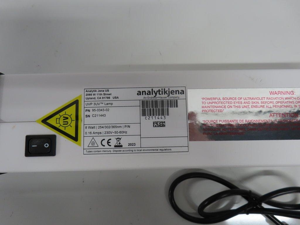 Analytik Jena UVP 3UV Lamp Laboratory Imaging Excellent Condition