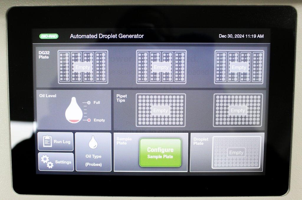 BIO-RAD QX200 AutoDG Droplet Digital PCR Multiplexing Analyzer 96-Well System