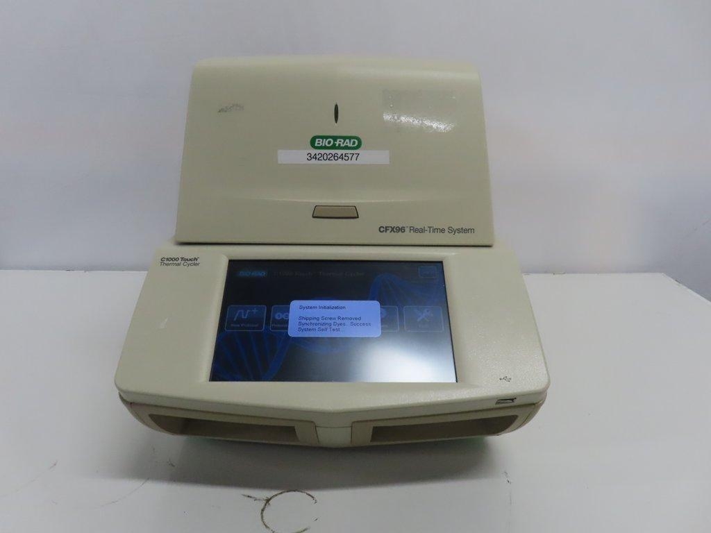 BIO-RAD C1000 CFX96 Real-Time PCR Thermal Cycler Touch Screen System Installed