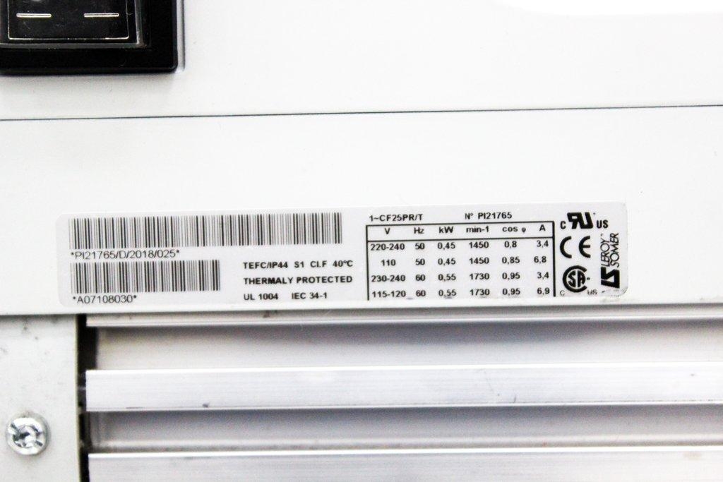 Edwards RV8 Vacuum Pump VG Condition w/ Cosmetic Blemishes 4 Micron Rating