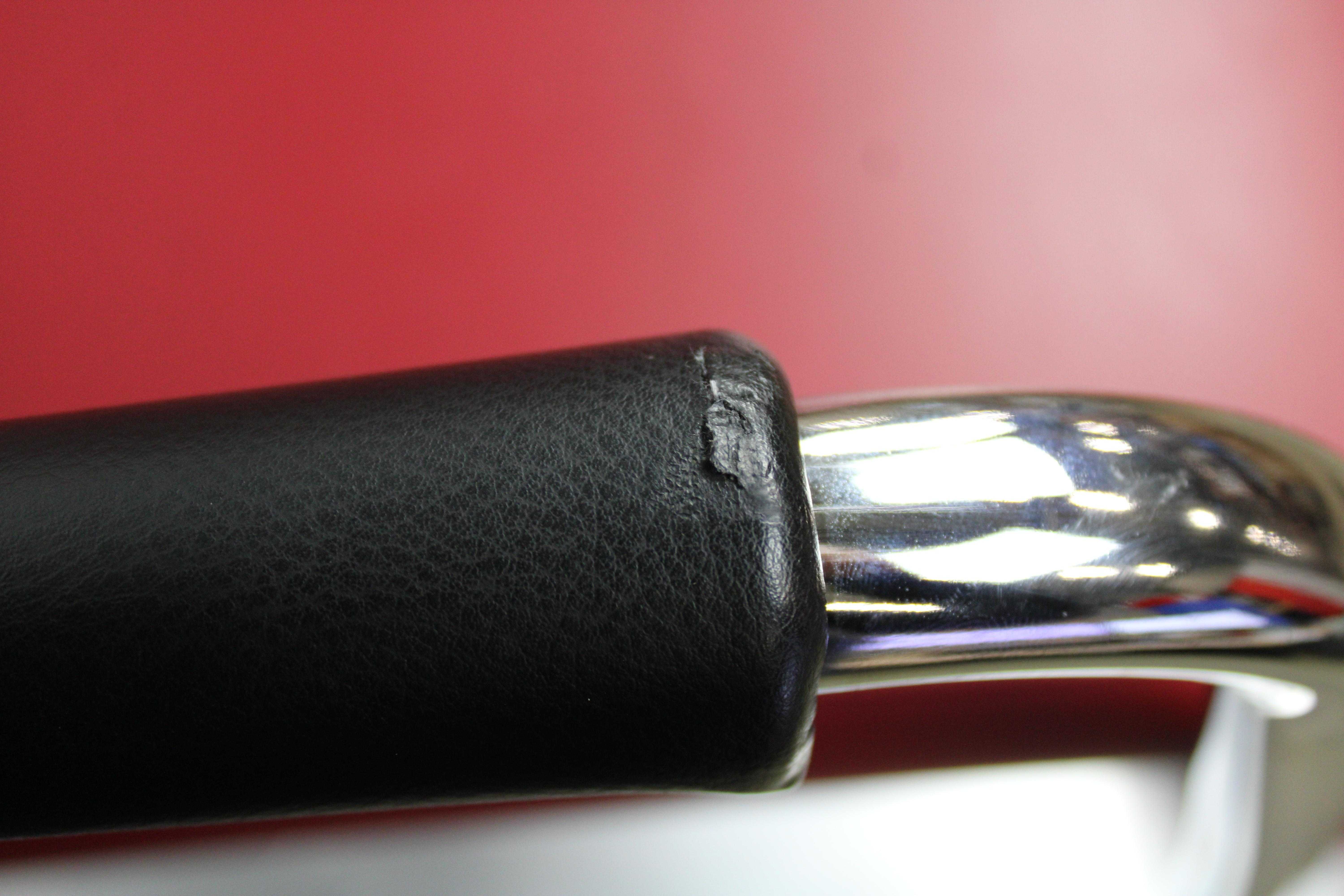 SitLand Stabilimento di Nanto VI Chair Set Red Eco-Leather 8pcs Home/Office Use