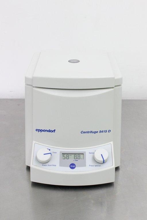 Eppendorf Centrifuge 5415D Microcentrifuge 13200 RPM Tested Rotor Included