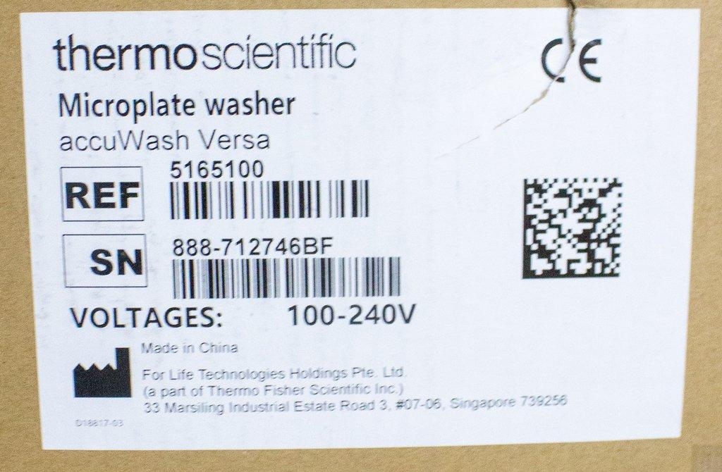 Thermo Scientific Microplate Washer accuWash Versa 5165100 - Cell & Plate Washing