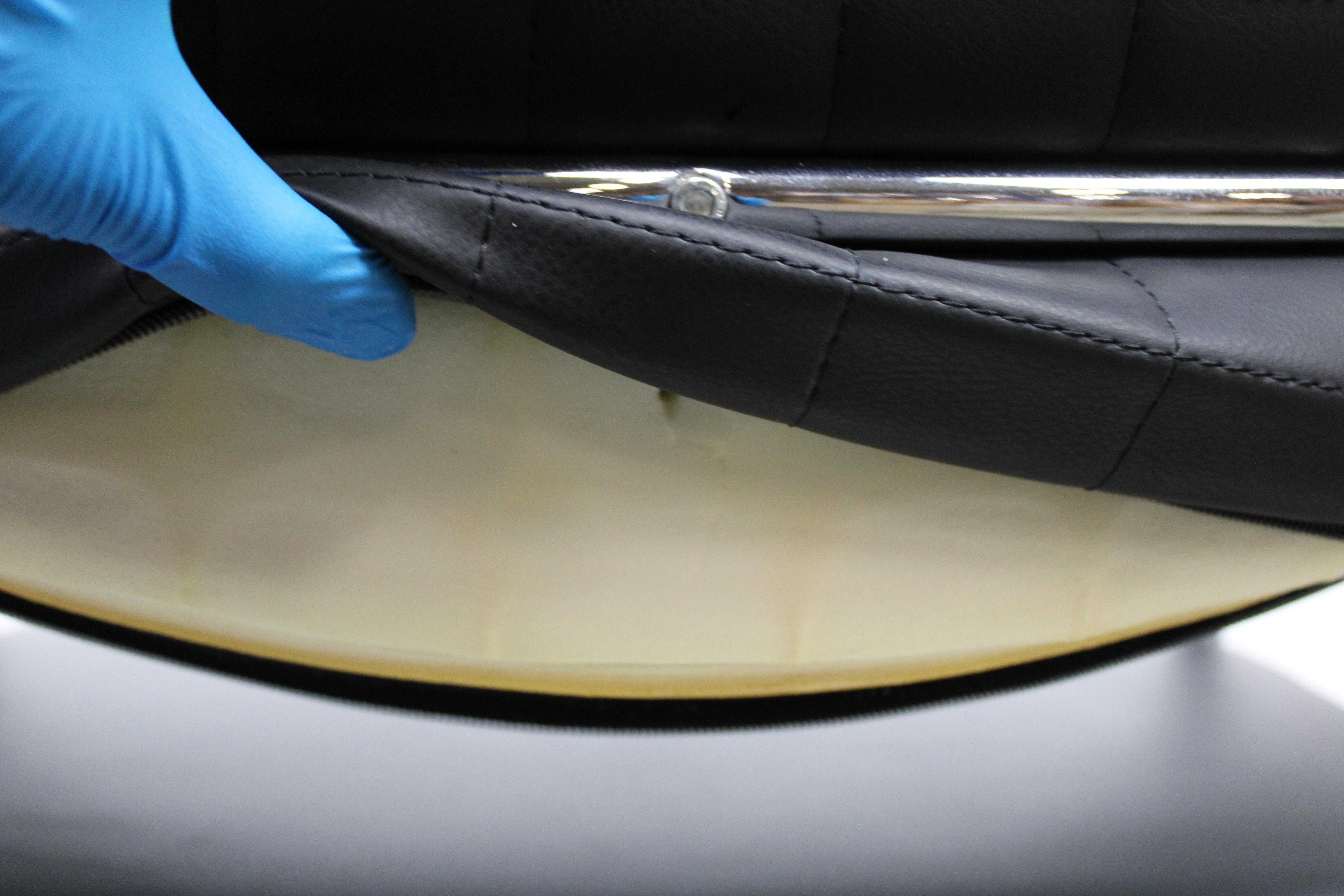 SitLand Nanto VI Chair Set of 8 Black Eco-Leather Home/Office Use Italy