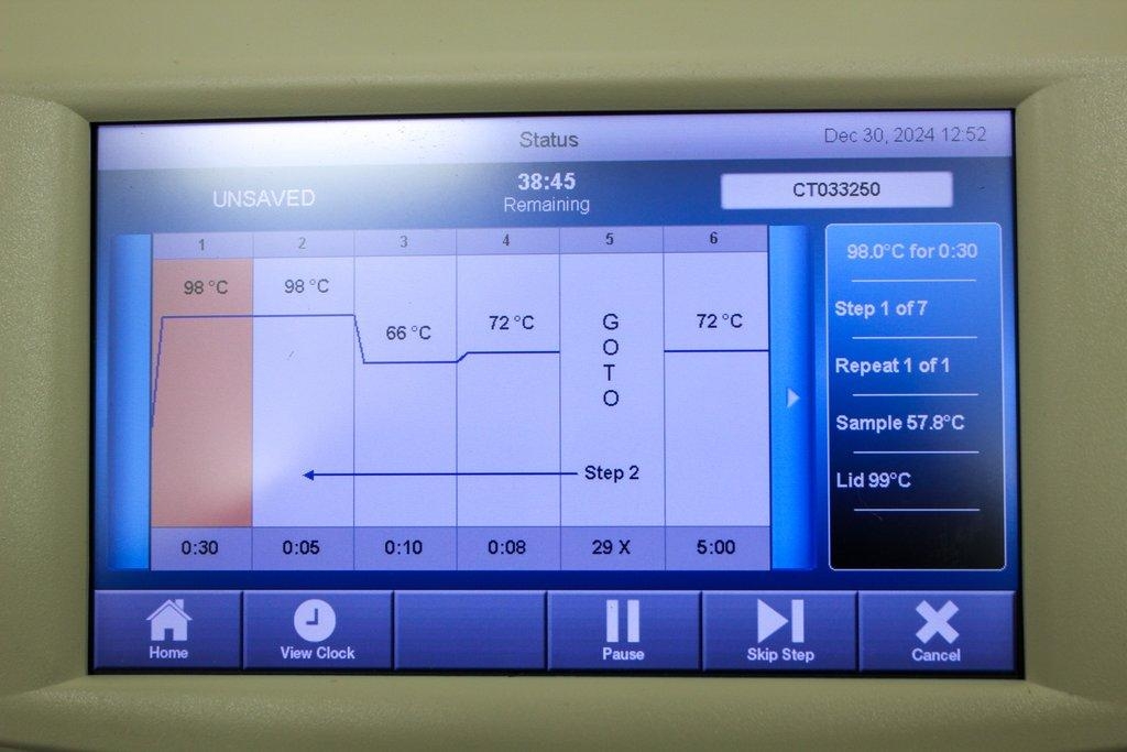 Bio Rad C1000 Touch PCR Thermal Cycler System Advanced Lab Equip Testing