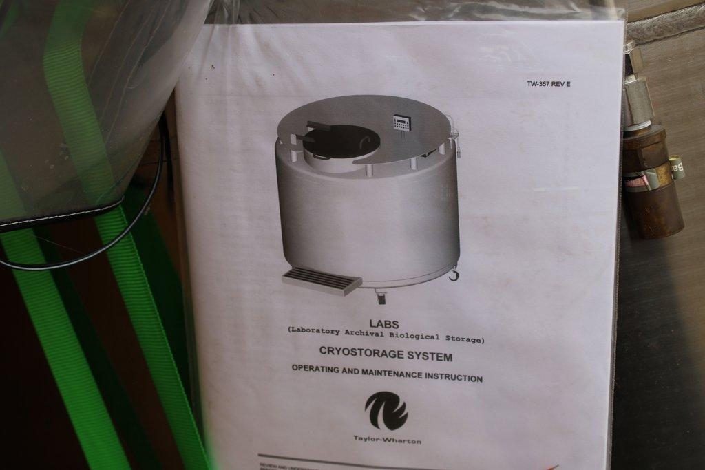 TAYLOR-WHARTON LABS-94K CryoScience Freezer - Cold Storage Unit