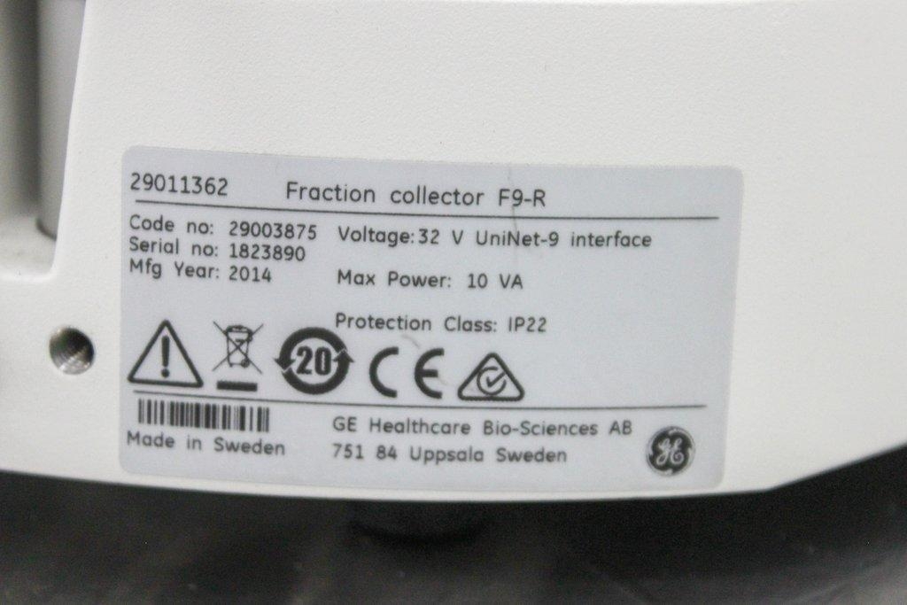 GE Healthcare F9-R Fraction Collector Chemistry Laboratory Equipment 120V