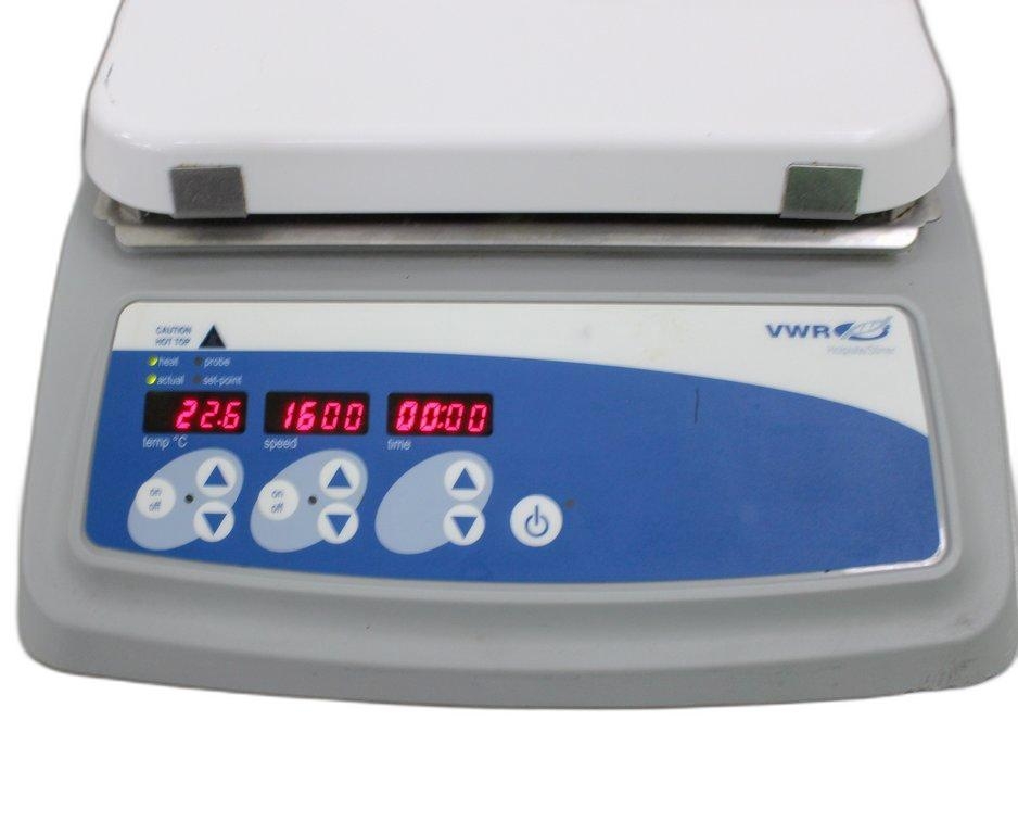 VWR Ceramic Hot Stirrer Plate 10x10 Chemistry Tool 120V VG Condition