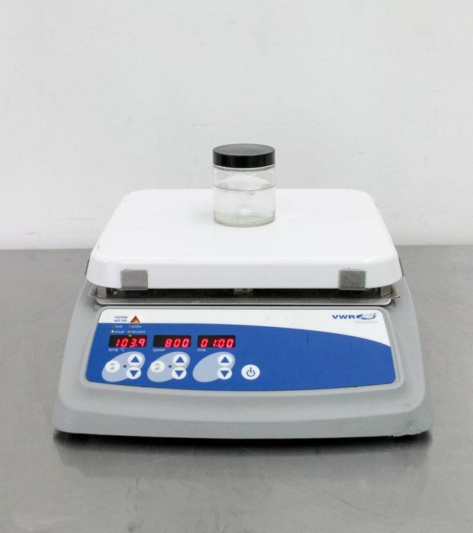 VWR Ceramic Hot Stirrer Plate 10x10 Chemistry Tool 120V VG Condition