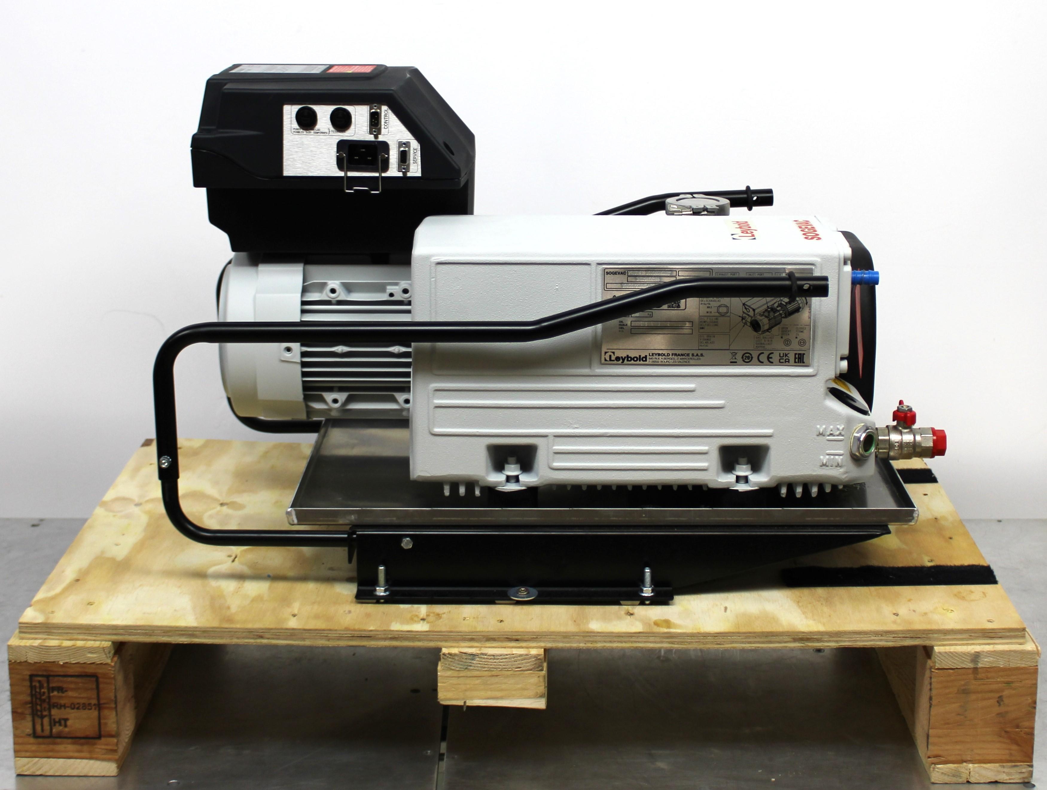 Leybold Sogevac SV 120 BIFC Vacuum Pump Gas Ballast Anti-Suckback Valve 0.063 mbar