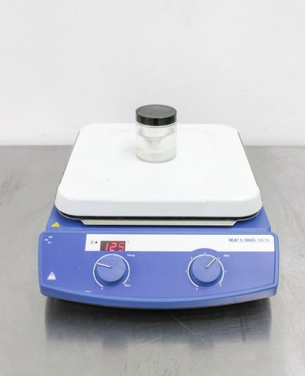 IKA C-MAG HS 10 S1 Magnetic Hot Plate Stirrer VG 500-2000 RPM 17x12 cm