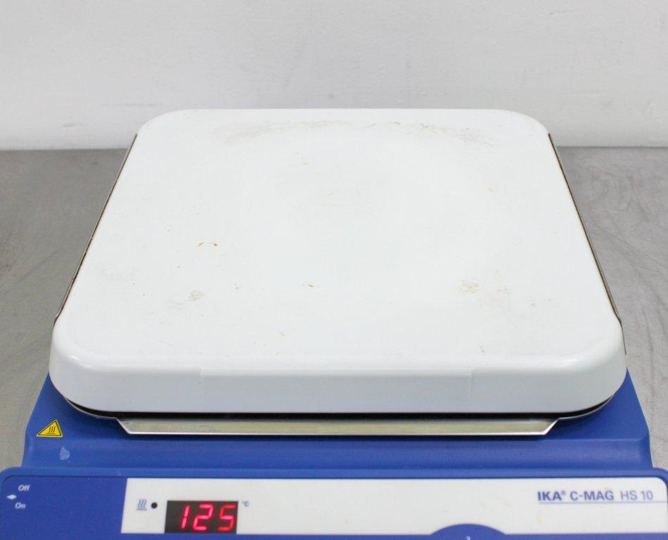 IKA C-MAG HS 10 S1 Magnetic Hot Plate Stirrer VG 500-2000 RPM 17x12 cm
