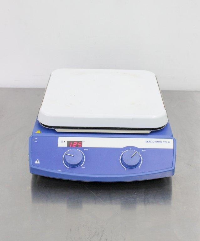 IKA C-MAG HS 10 S1 Magnetic Hot Plate Stirrer VG 500-2000 RPM 17x12 cm