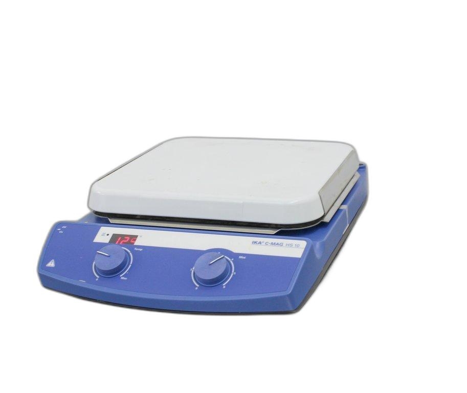 IKA C-MAG HS 10 S1 Magnetic Hot Plate Stirrer VG 500-2000 RPM 17x12 cm