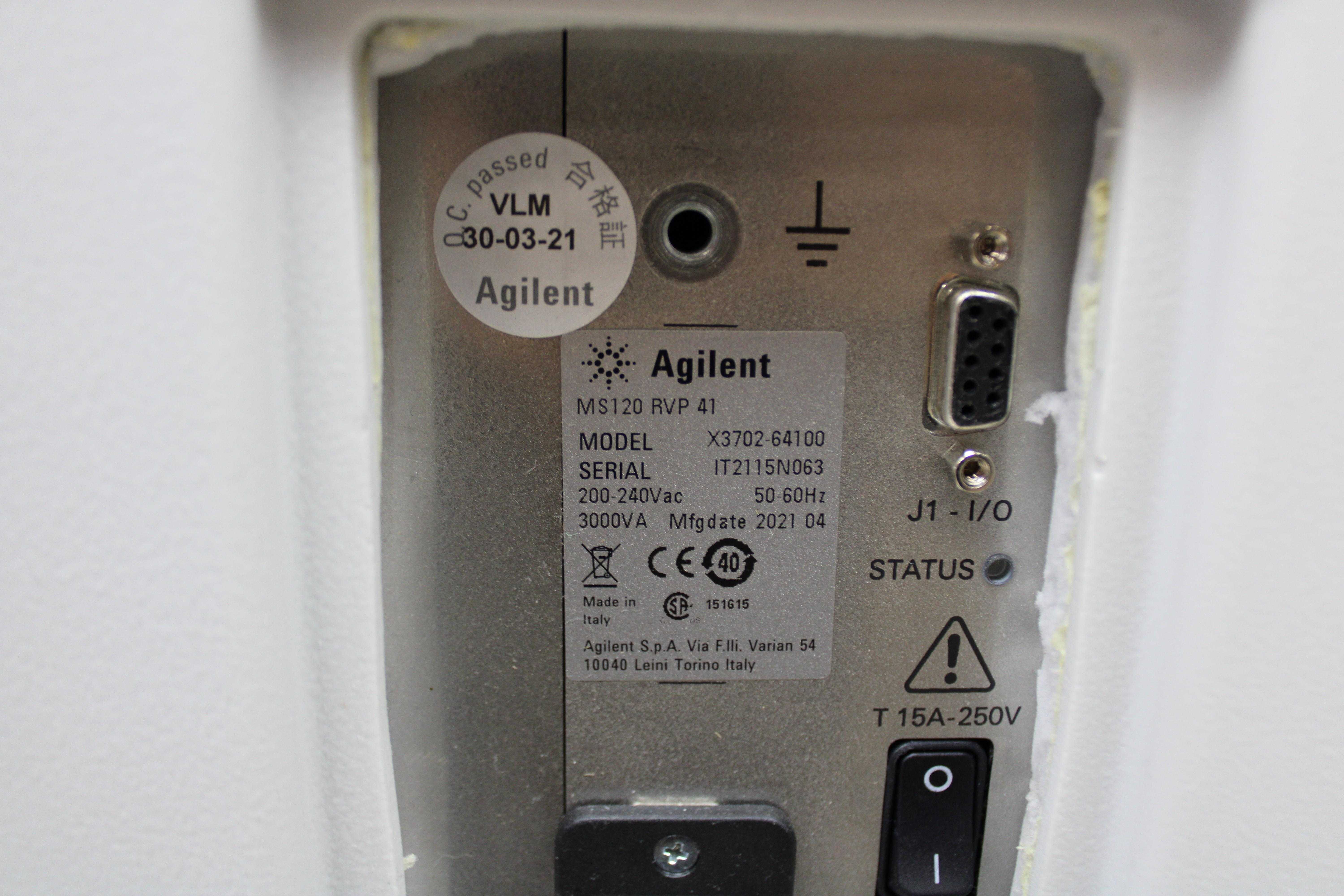 Agilent X3702 64100 Vacuum Pump LC/MS Foreline High Speed 2021 Silent Operation