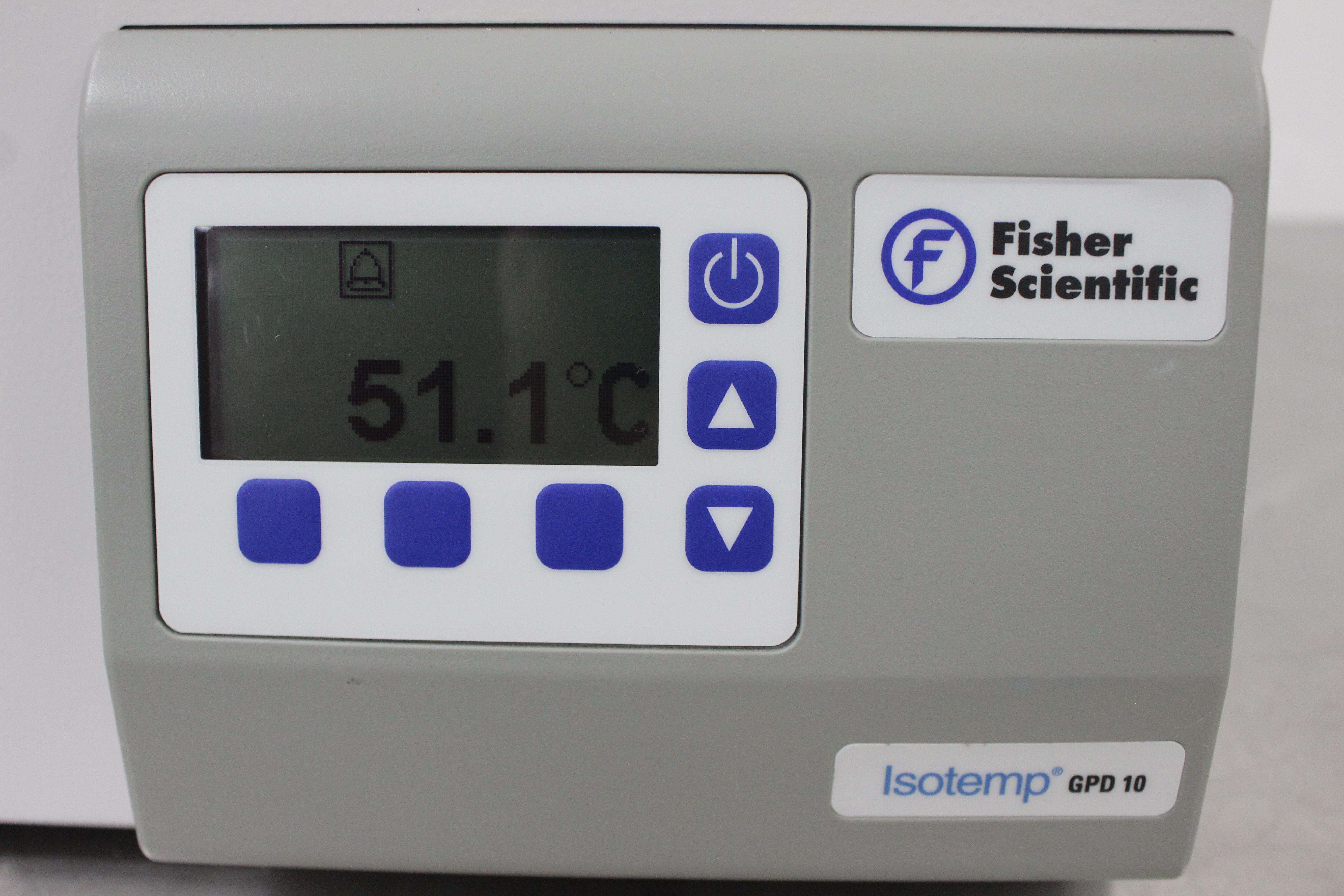 Thermo Fisher Isotemp GPD 10 Water Bath Ambient 100C 10L Fine Control
