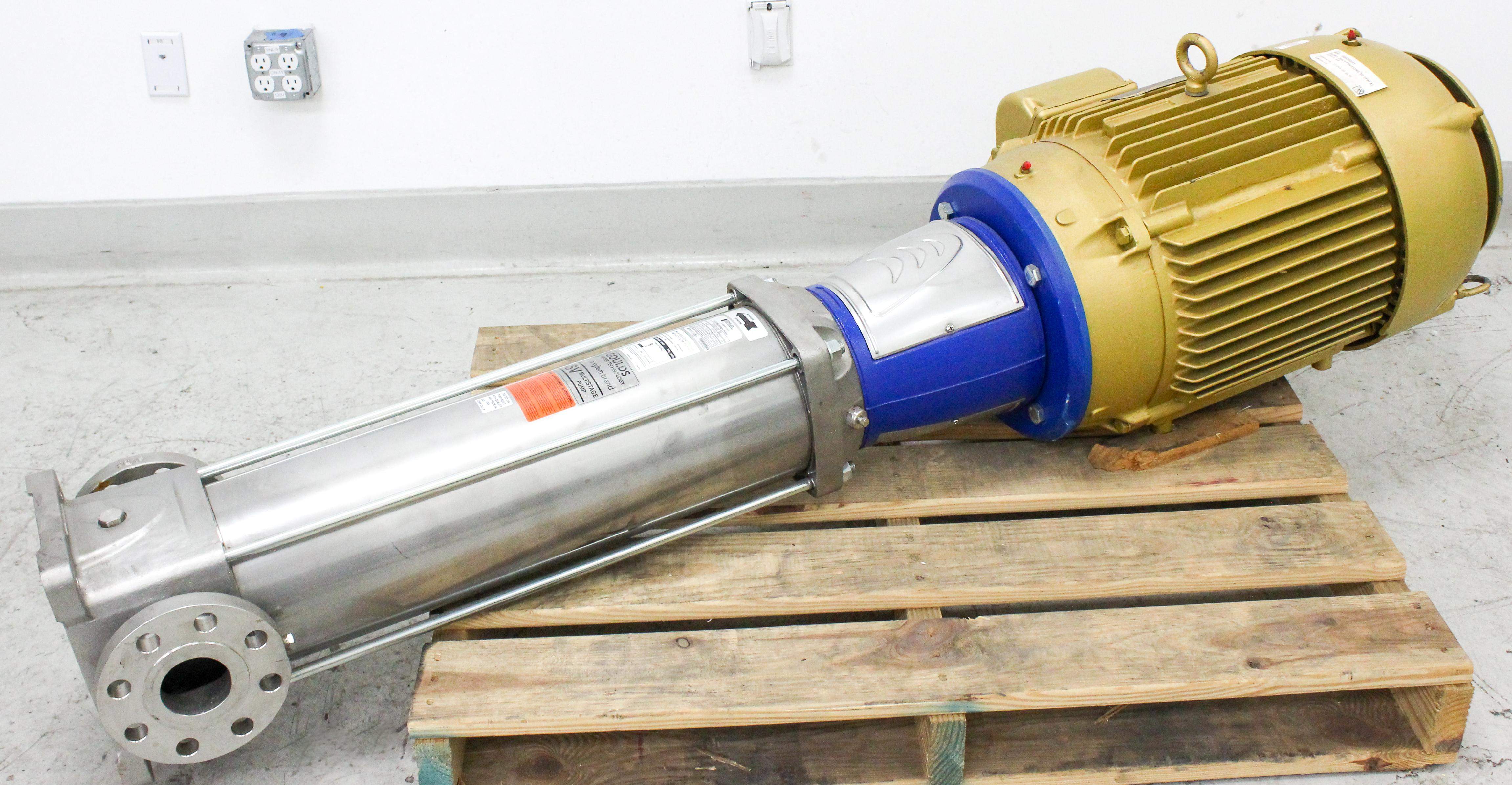 Goulds e-SV 33SV92NF30 Multistage Pump Efficient Energy-Saving -20F to 250F