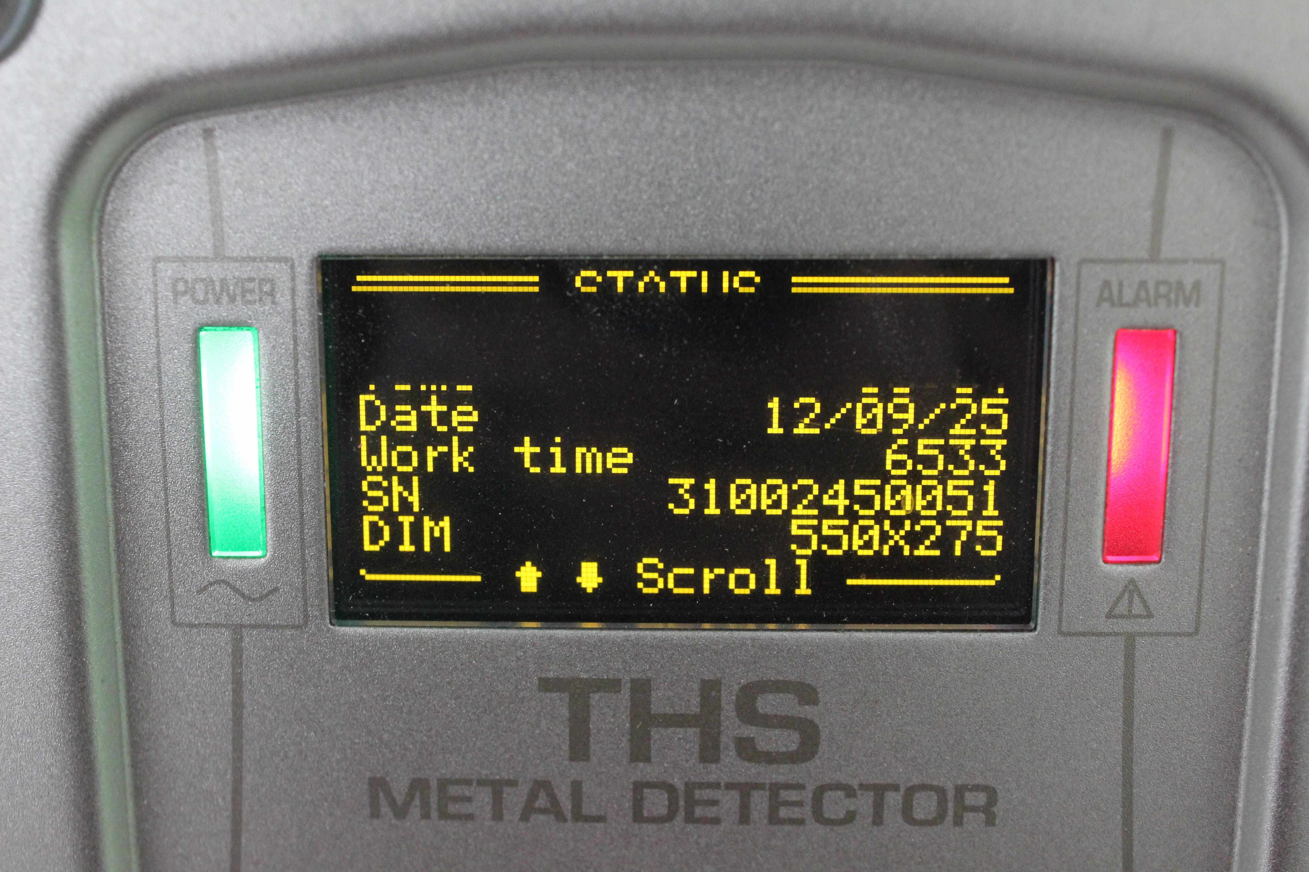 Ceia THS/MS21 Metal Detector Advanced Detection System IP66 Stainless Steel