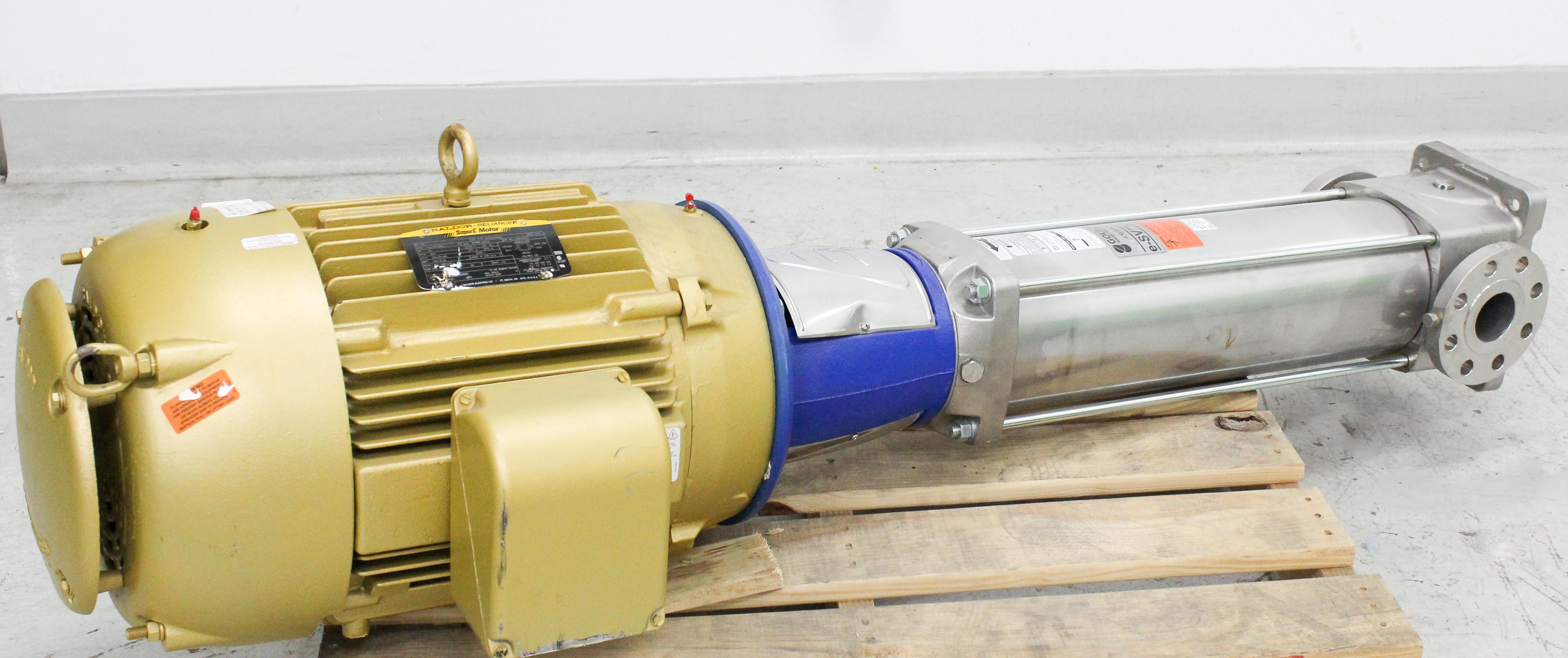 Goulds e-SV 33SV92NF30 Multistage Pump Efficient Energy-Saving -20F to 250F