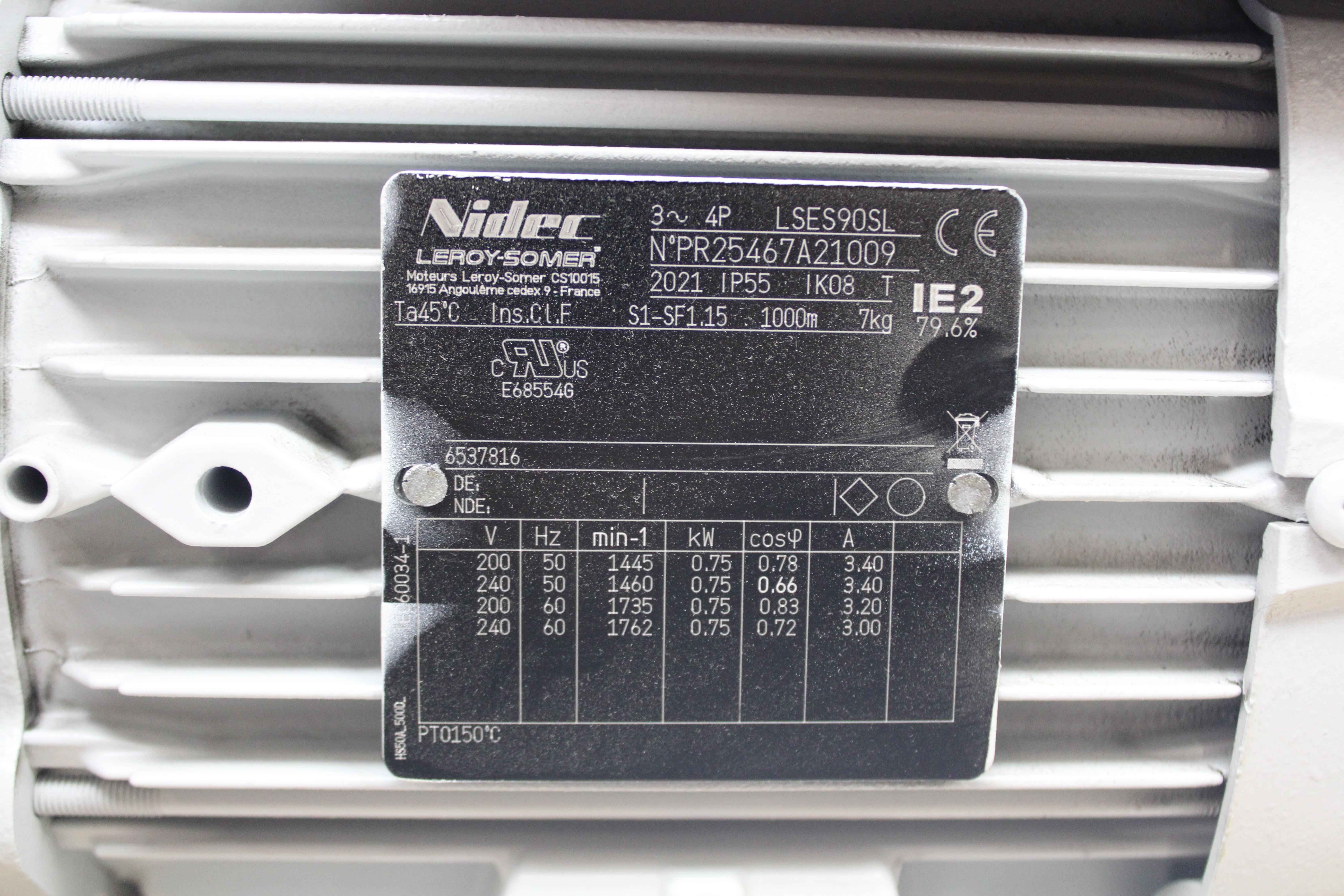 Leybold Sogevac SV65BIFC Vacuum Pump Pressure Gain Integrated Compact Design