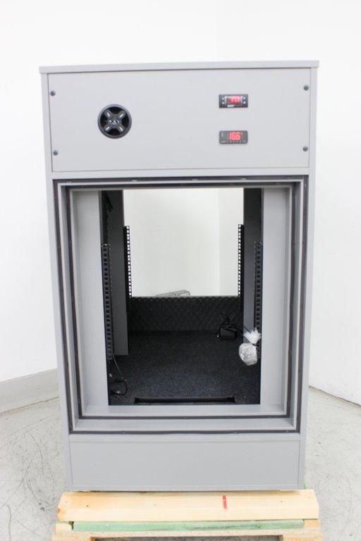 N/A Acoustic Noise Reduction Cabinet IT Equipment Silent Server Enclosure 120V