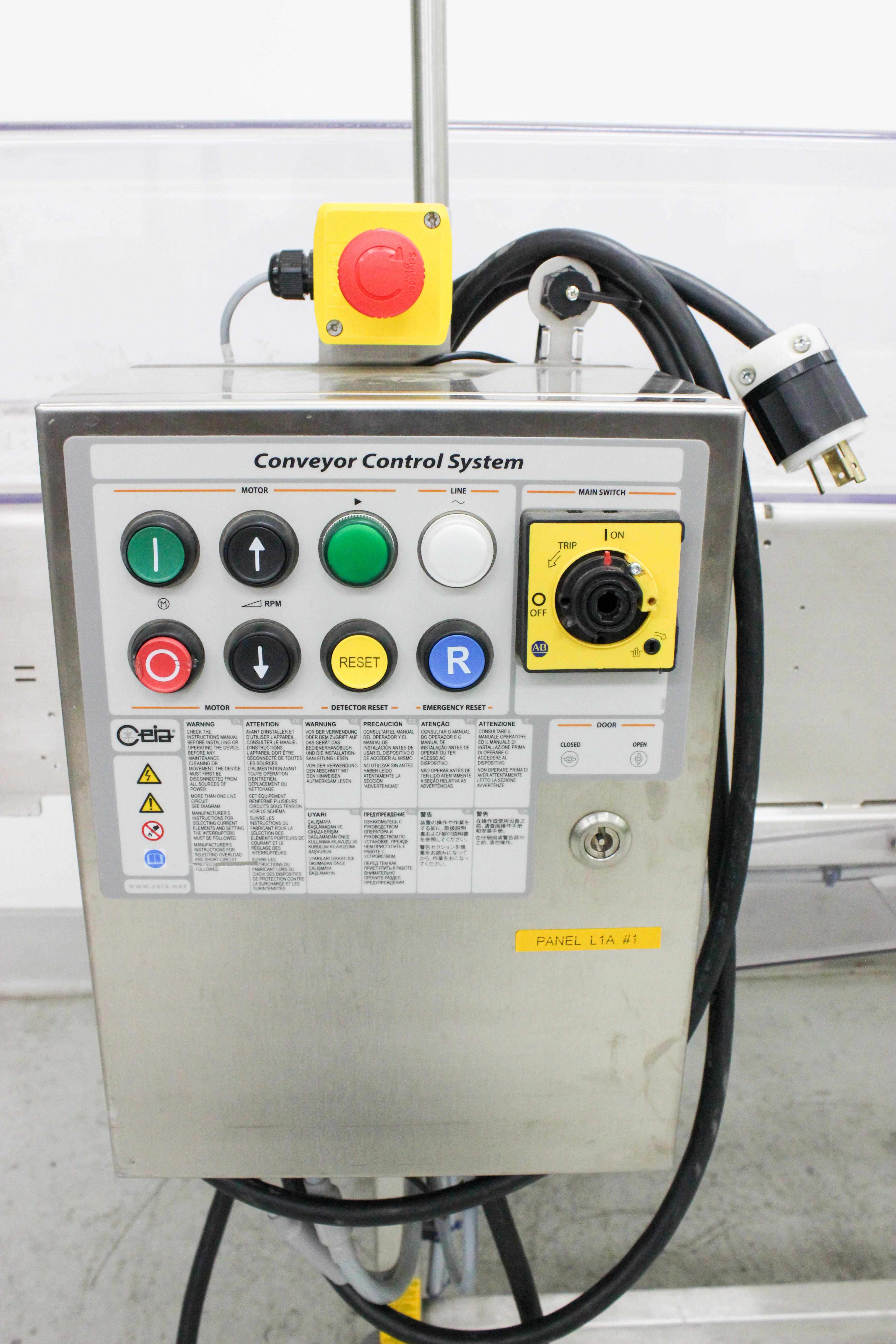 Ceia THS/MS21 Metal Detector Advanced Detection System IP66 Stainless Steel