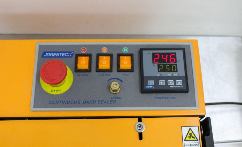 JORESTECH Continuous Band Sealer E-CBS-630D Packaging Sealer 120V 60Hz