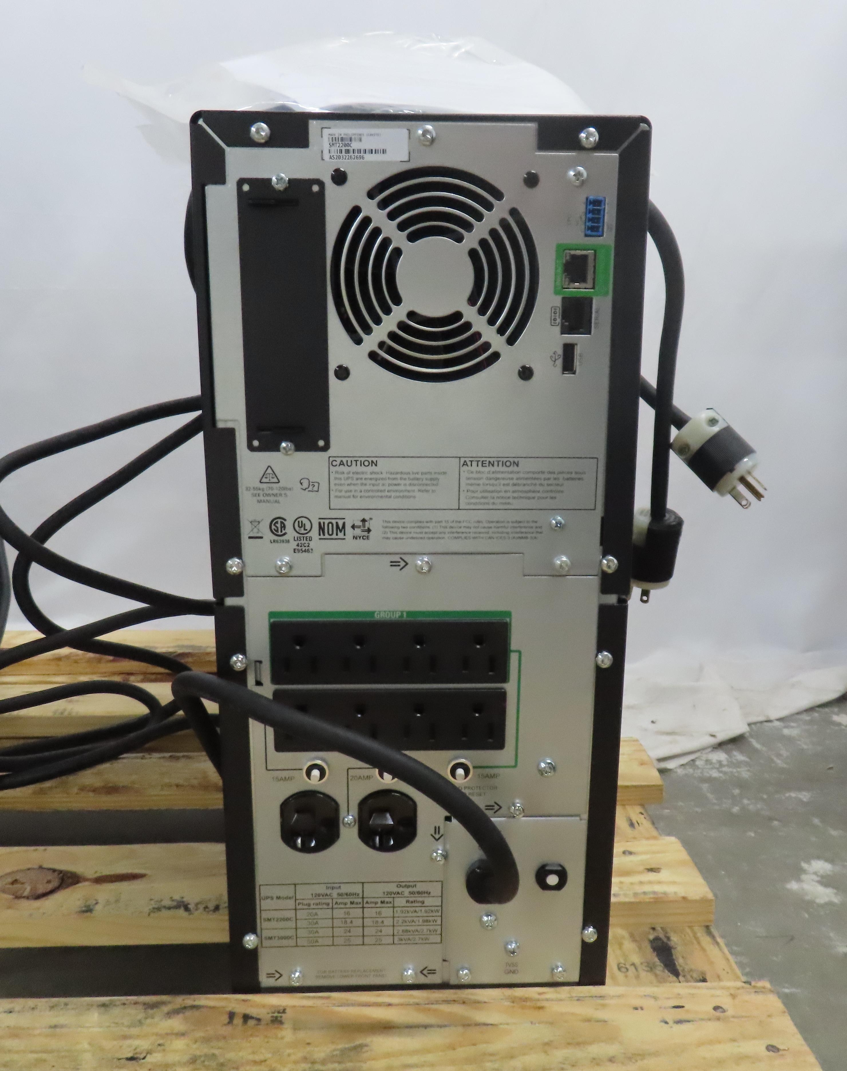 APC SMT2200C Power Supply | UPS System | Excellent Condition