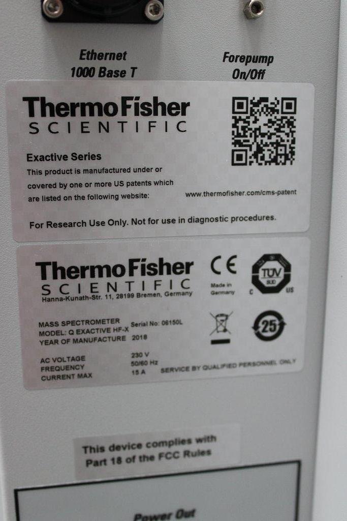 Thermo Q Exactive HF-X Mass Spec 