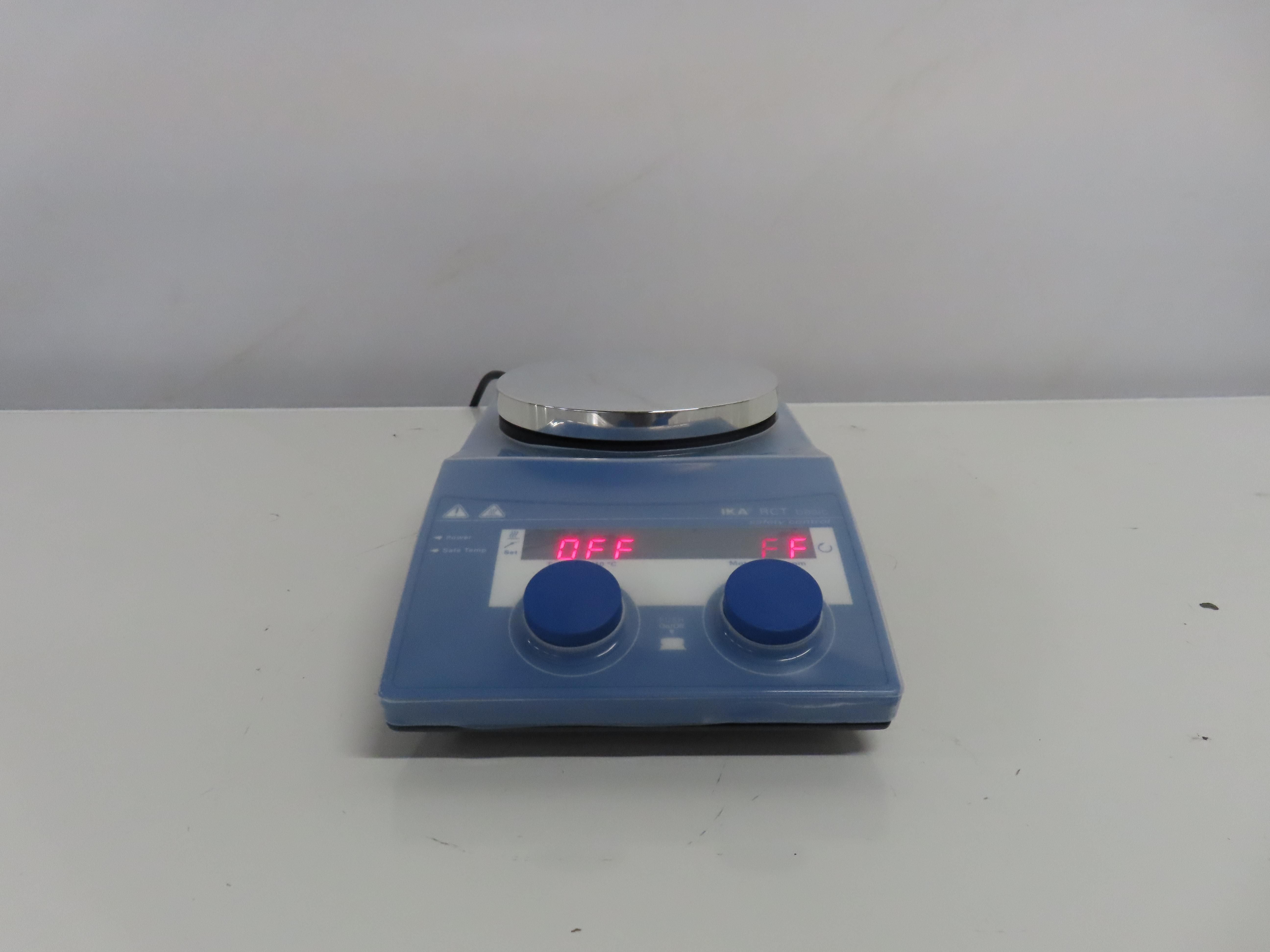IKA RCT B S001 Hot Plate Stirrer, Near New, 50Hz/60Hz, Lab Equipment