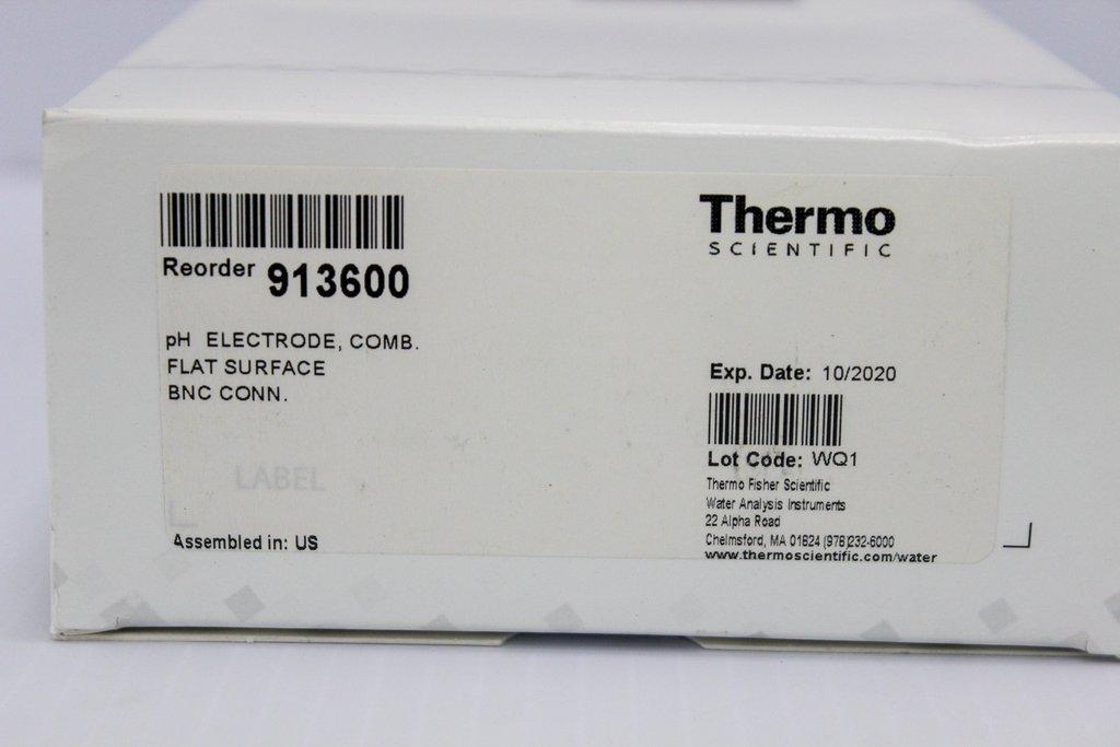 Thermo Orion 913600 pH Electrode Flat Surface Analytical Meter Probe