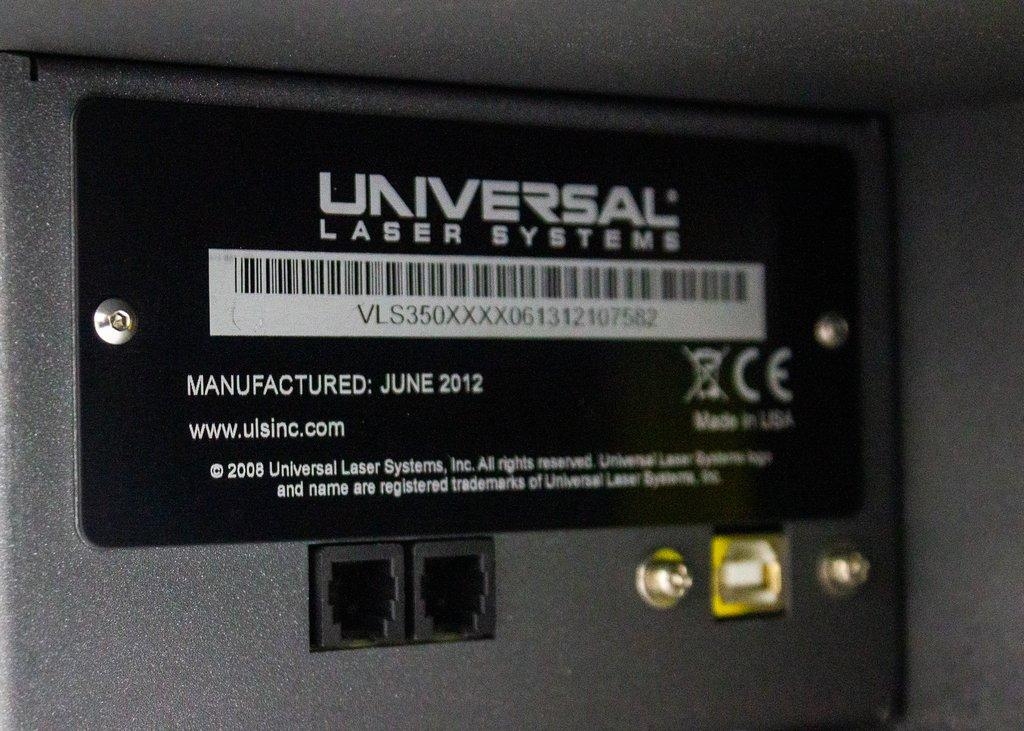 Universal VLS350 Desktop Laser Platform 10-50 Watt Material Processing
